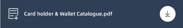 Titular de cartões e catálogo de carteira